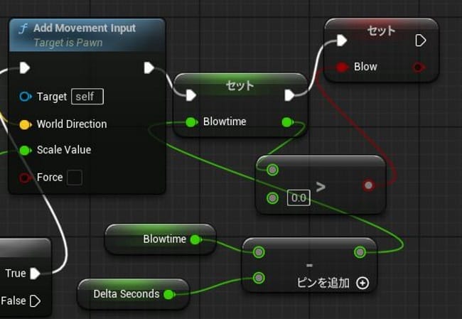 UE5の吹き飛ばし処理